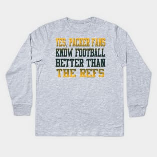 Packer fans Kids Long Sleeve T-Shirt